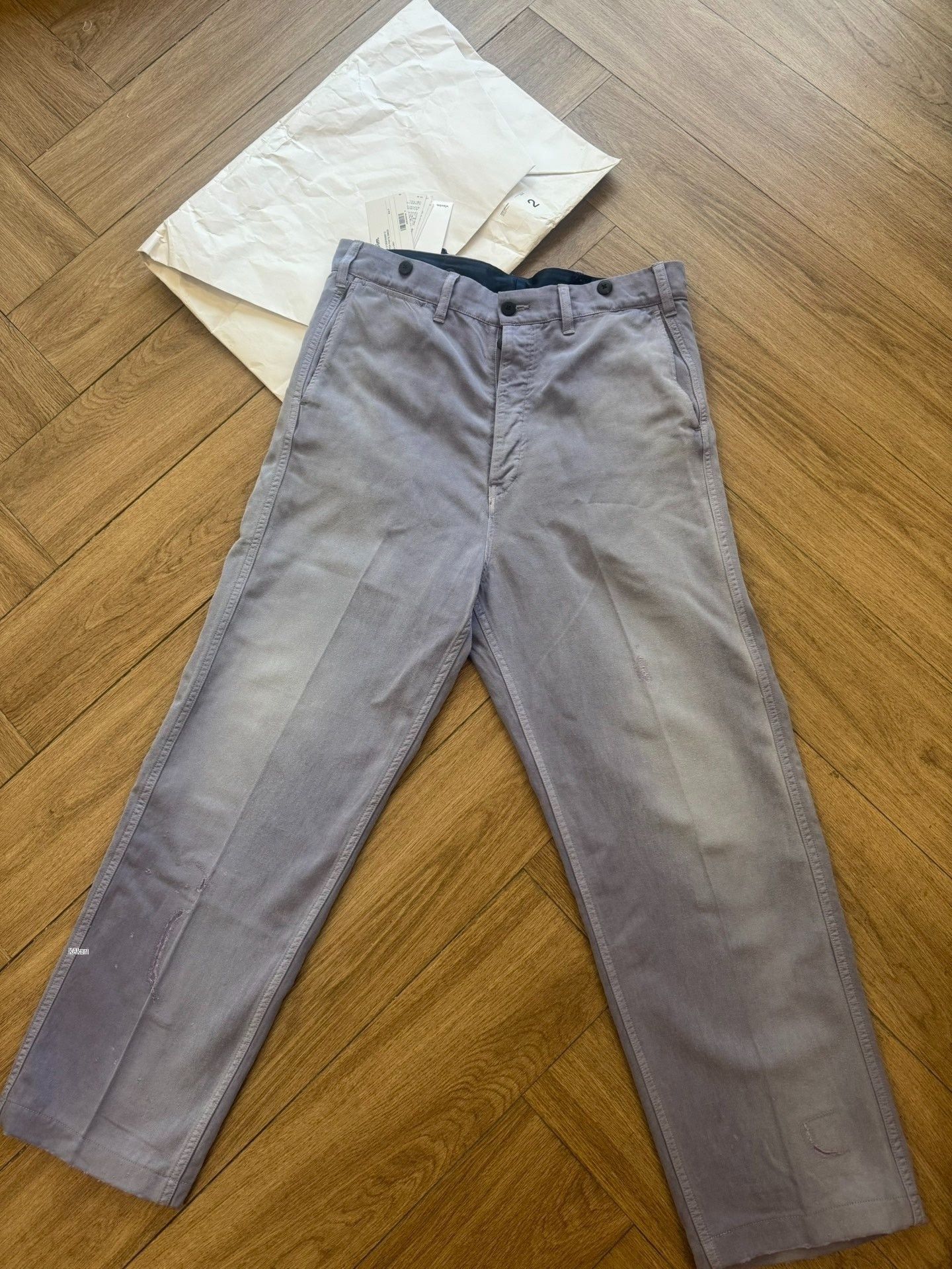 Visvim Visvim 20aw Gifford Pants Dmgd size2 Grey | Grailed
