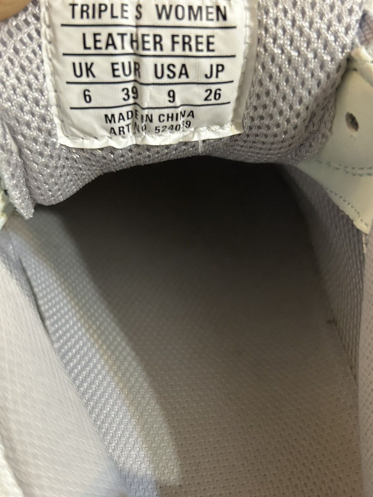 Balenciaga Balenciaga Women’s Triple S Sneaker Pastel Size 9 Pads Size US 9 / IT 39 - 6 Thumbnail