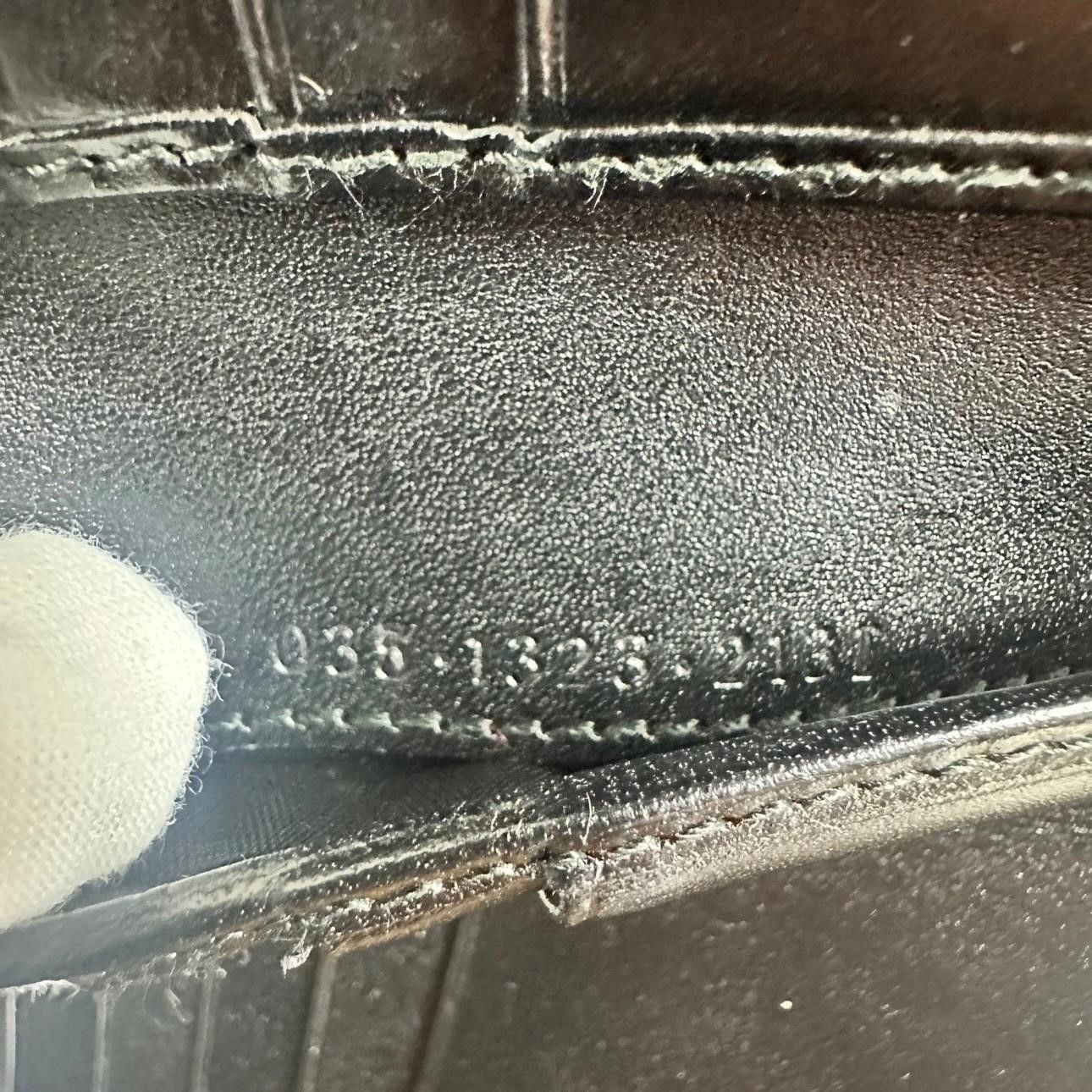 Gucci Vintage Gucci Black Leather Jackie Lock Wallet Size ONE SIZE - 6 Thumbnail