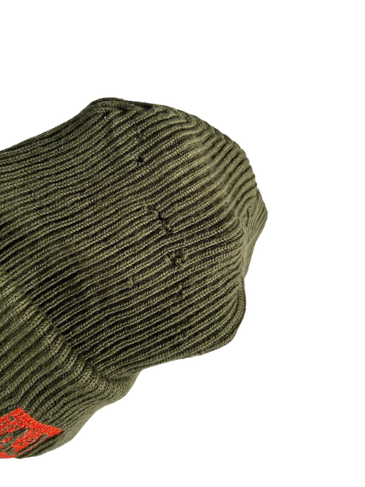 Armani × Designer ARMANI JEANS Distressed Beanie Hats Made in Italy Size ONE SIZE - 6 Thumbnail