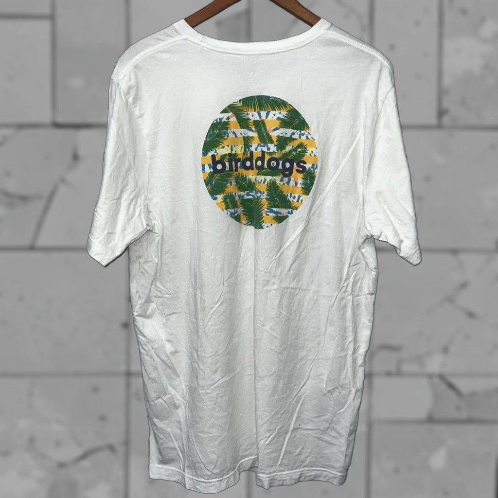 Vintage Bird Dogs T-Shirt Adult Large White Graphic Bird Mens Size US L / EU 52-54 / 3 - 1 Thumbnail