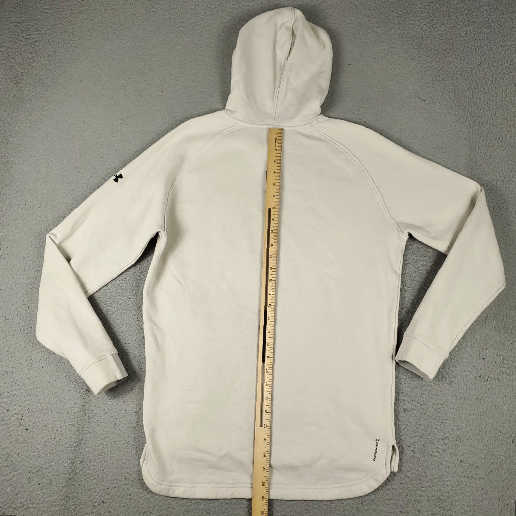 Y/Project Project Rock Hoodie Mens Small Light Beige Pullover Sweatshirt Logo Size US S / EU 44-46 / 1 - 6 Thumbnail