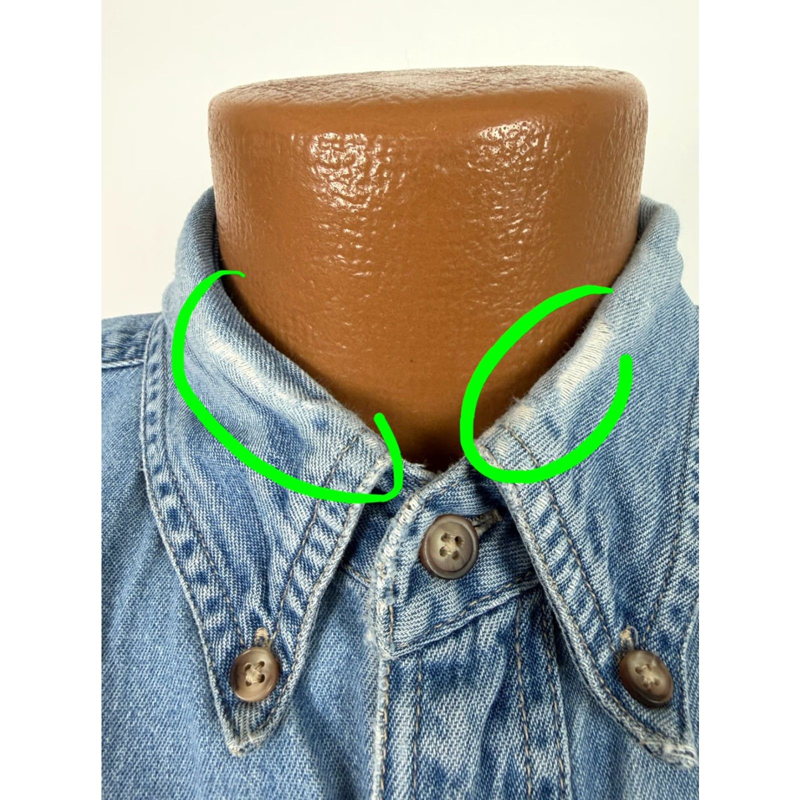 Hope VINTAGE Swingster Denim Shirt Men L Blue Cotton Heavyweight Pockets 90s Outdoor Y2K Button-Down Collared Size US L / EU 52-54 / 3 - 5 Thumbnail