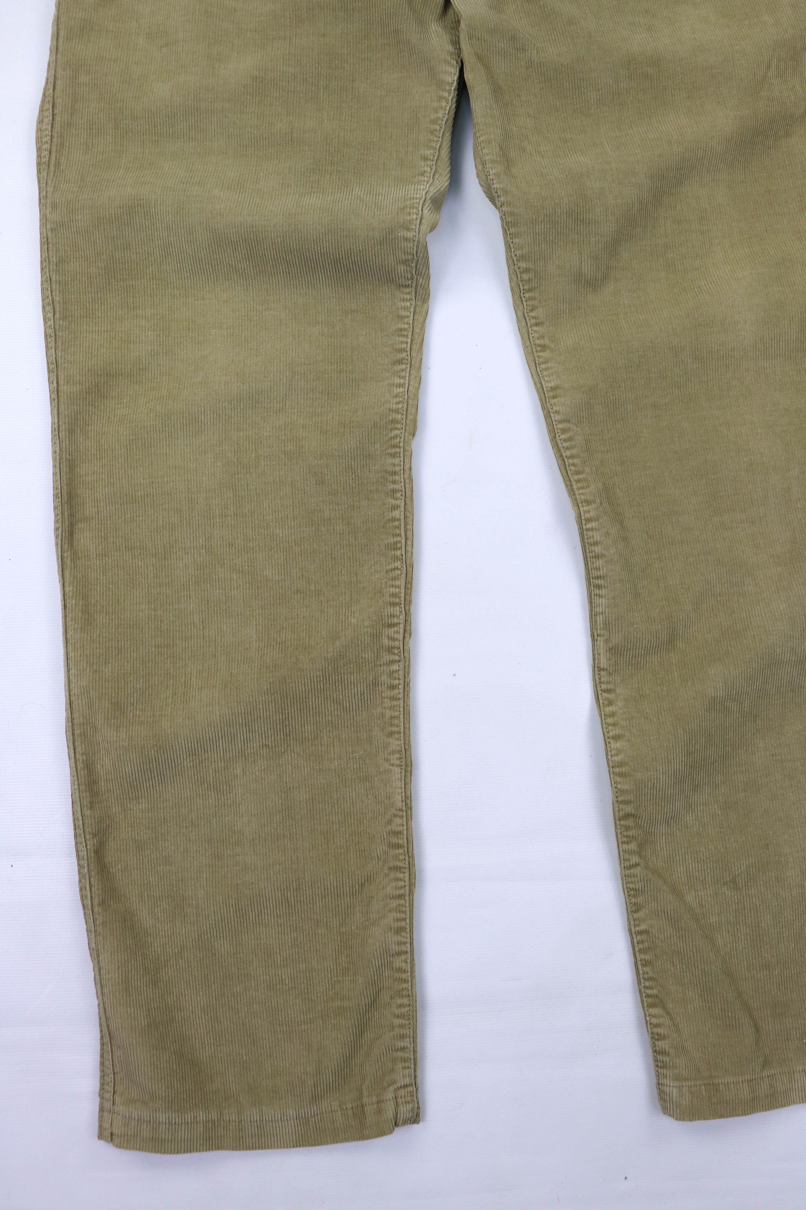Napapijri Napapijri Sand Beige Corduroy Trousers Pants Size US 36 / EU 52 - 4 Thumbnail