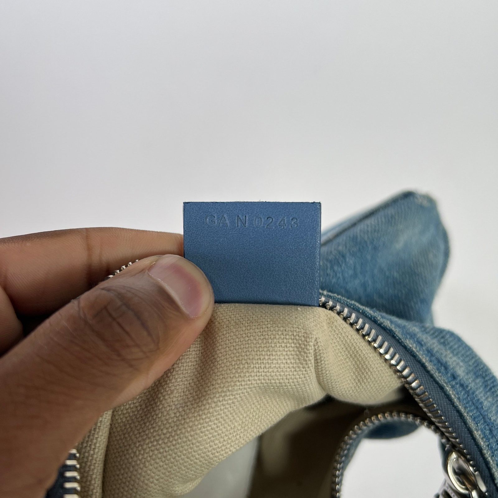 Givenchy Givenchy Washed Denim Voyou Mini Shoulder Bag Size ONE SIZE - 14 Thumbnail