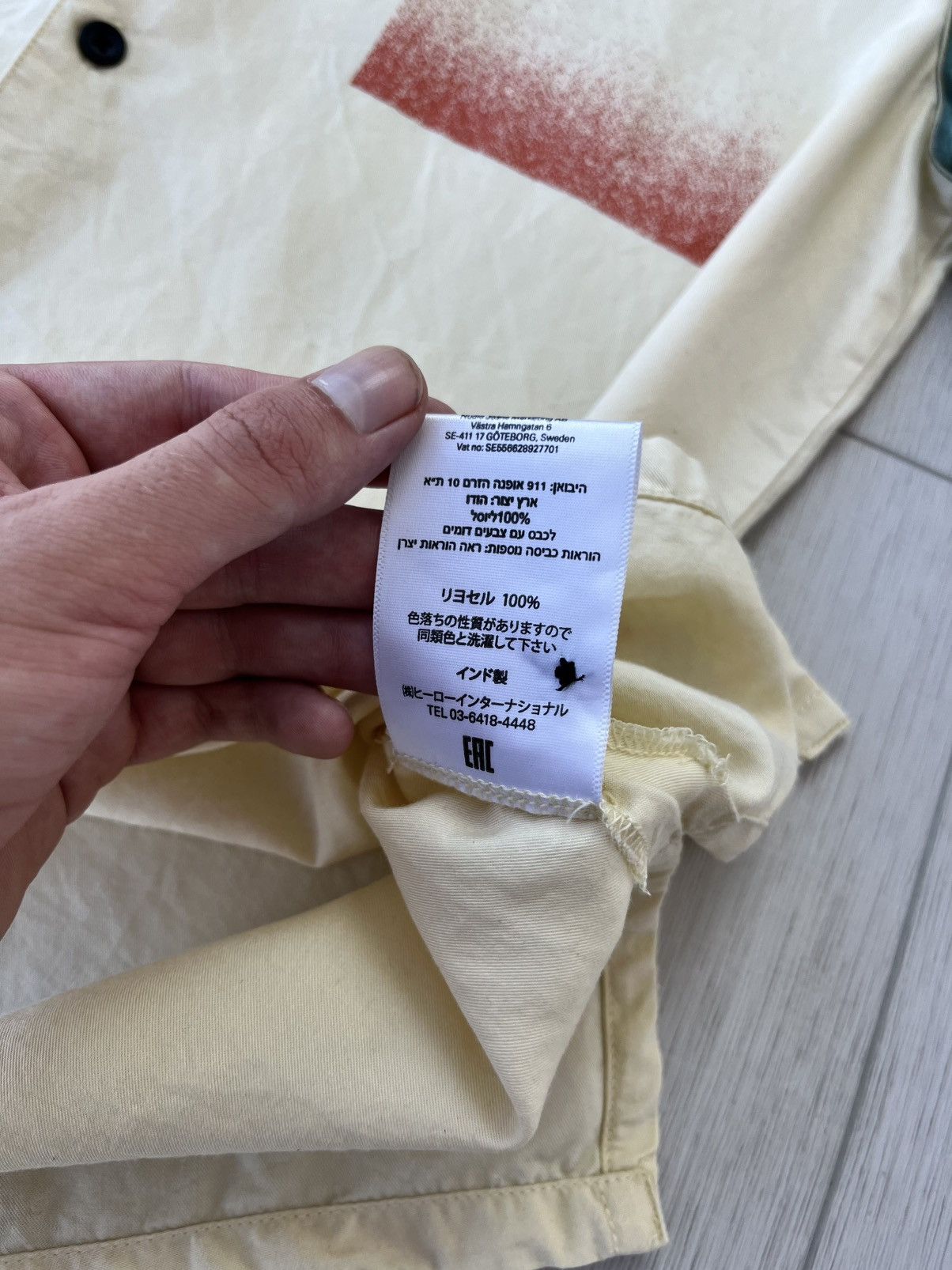 Nudie Jeans Nudie Jeans Shirt Size US S / EU 44-46 / 1 - 6 Thumbnail