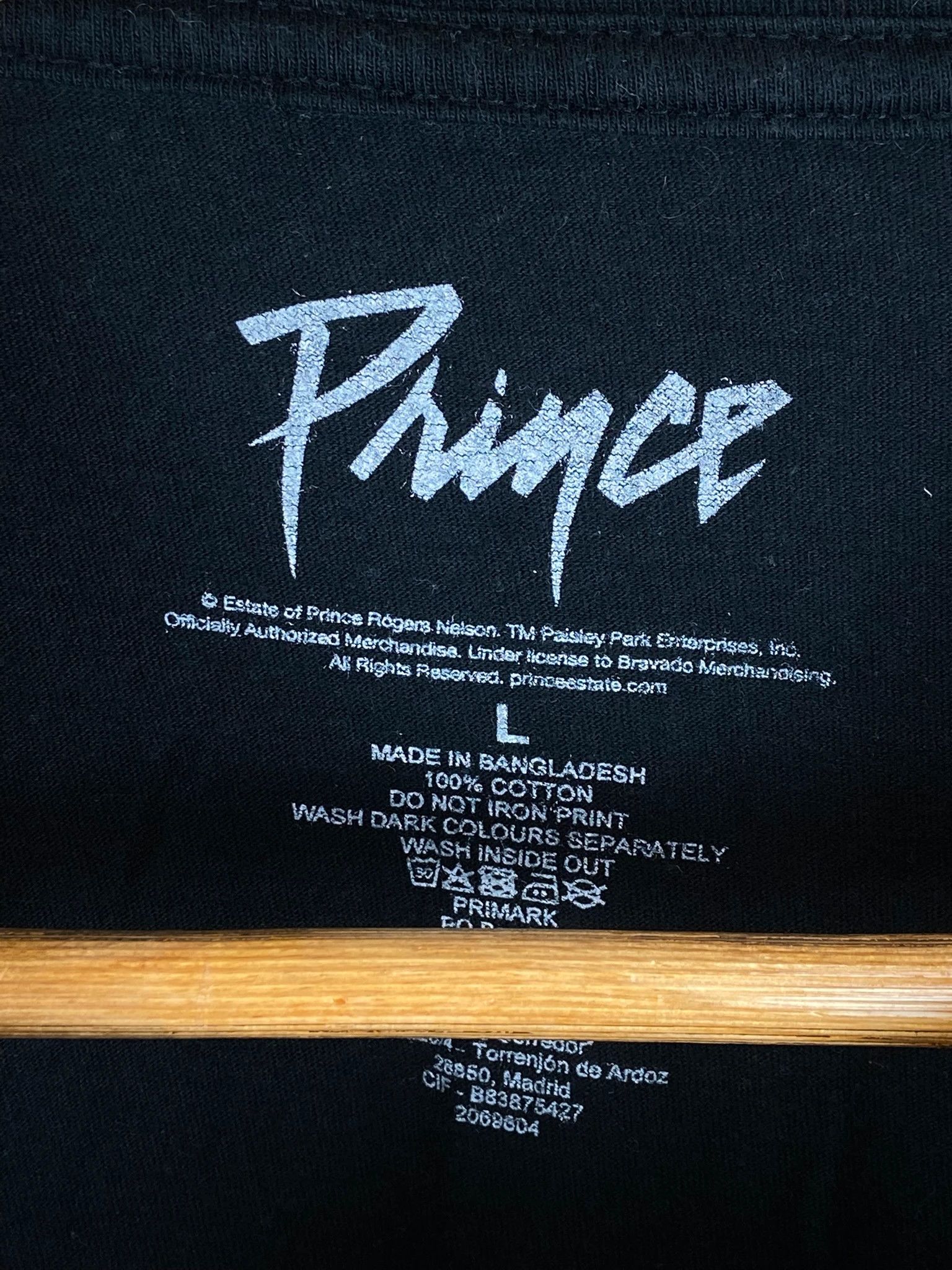 Prince Prince Black T-Shirt L Sport Tennis Vintage Size US L / EU 52-54 / 3 - 3 Thumbnail