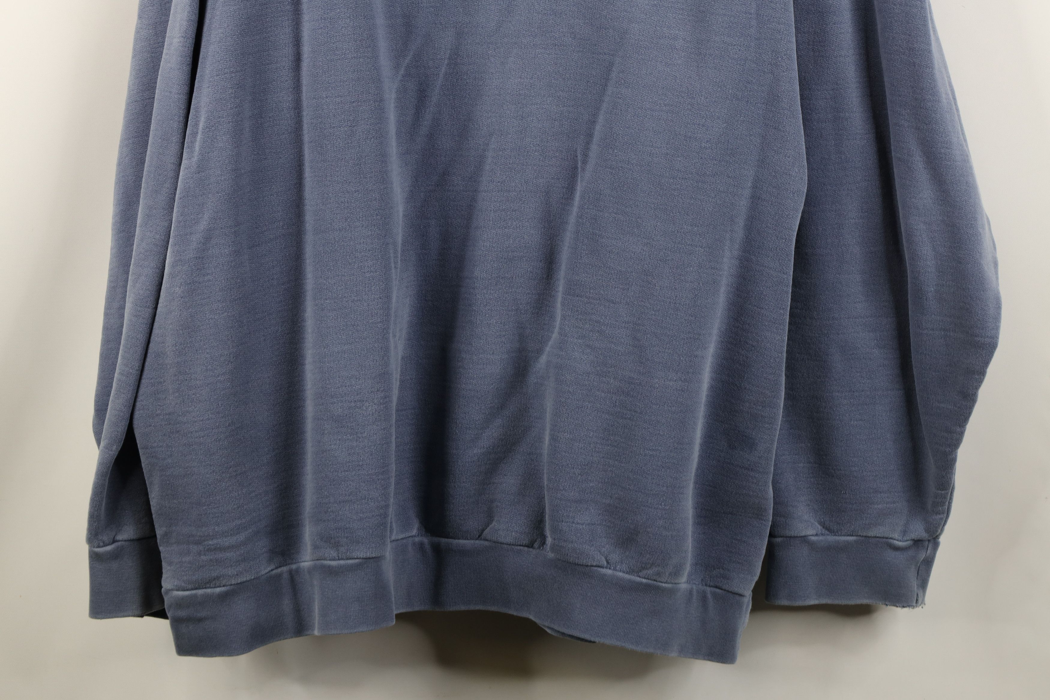 Vintage Vintage 90s University of Michigan 1/4 Half Zip Sweatshirt Size US XL / EU 56 / 4 - 3 Thumbnail