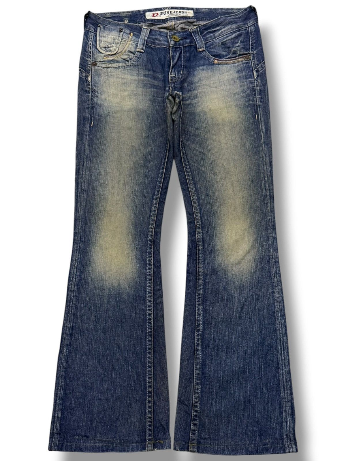 Japanese Brand Exotic Vintage Denim Drive Falcon 7.0 Limited Edition | W31 Size 31" - 2 Thumbnail