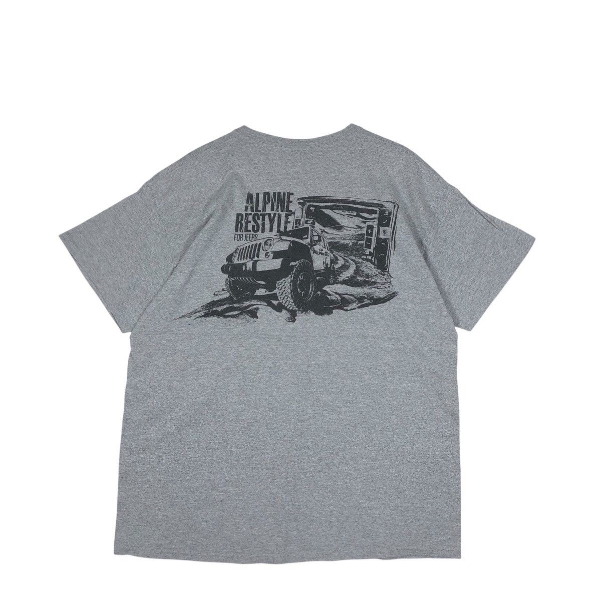 Gildan ALPINE Restyle for Jeeps T-Shirt Size US XL / EU 56 / 4 - 6 Thumbnail