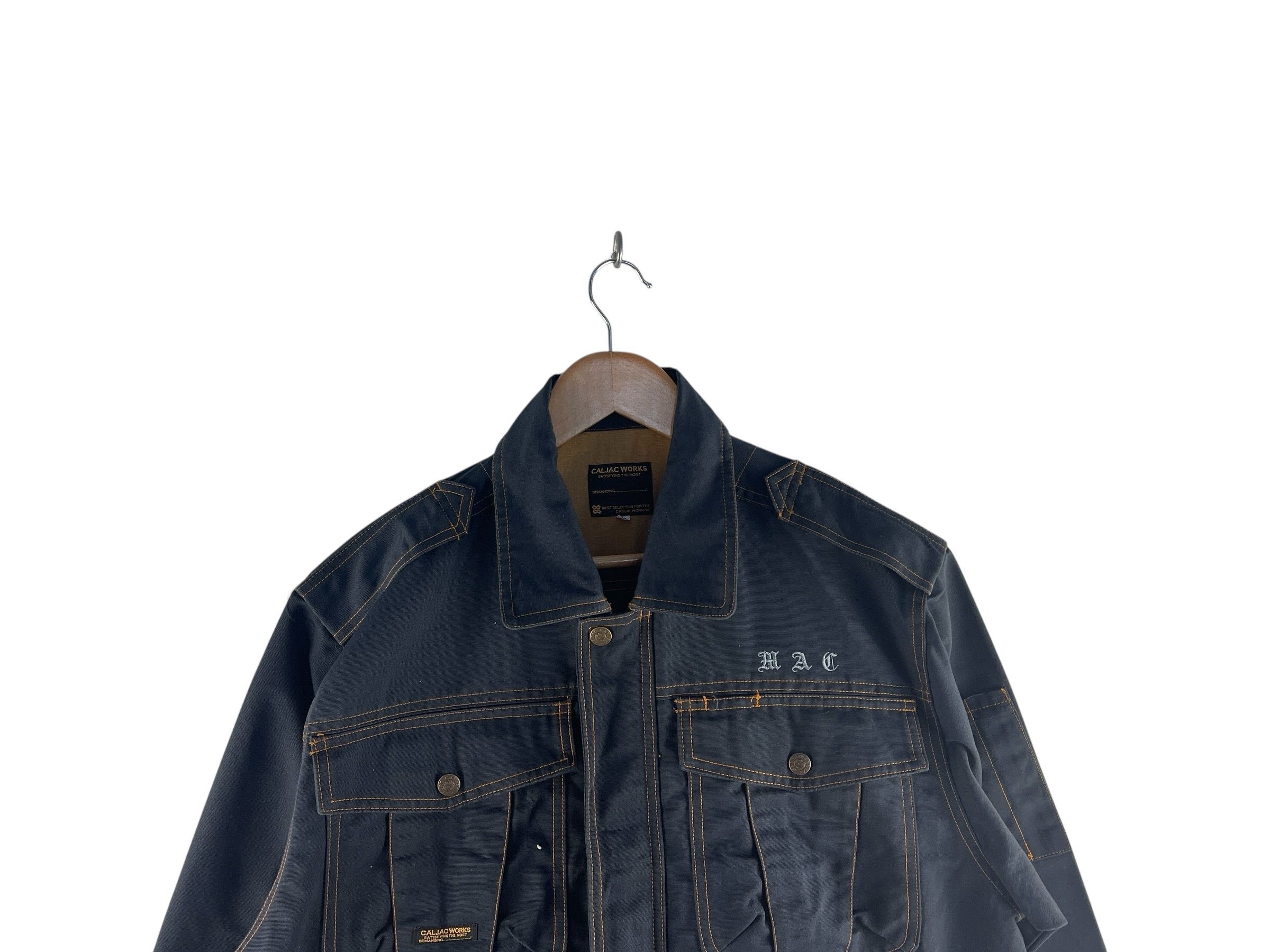 Japanese Brand Caljac Workwear Jacket Size US L / EU 52-54 / 3 - 8 Thumbnail