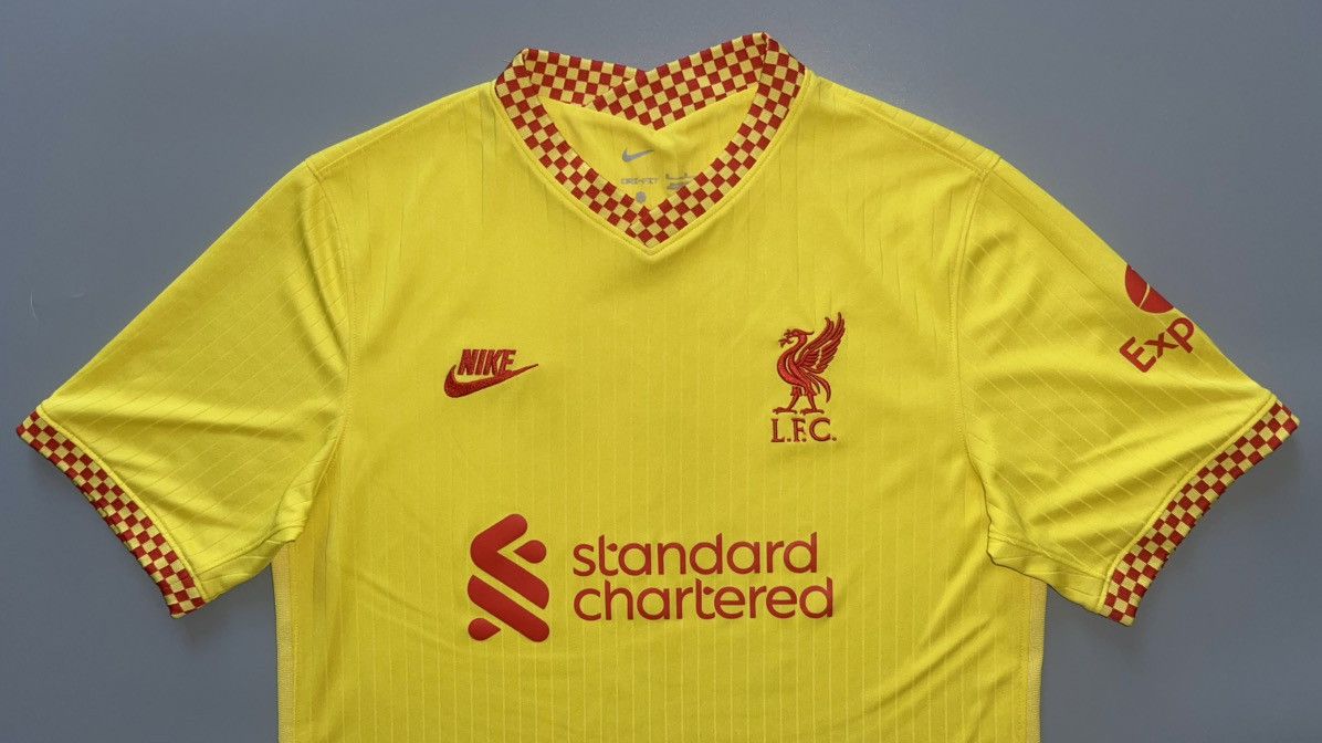 Nike × Vintage LIVERPOOL NIKE 2021/2022 FOOTBALL THIRD JERSEY #4 VIRGIL Size US M / EU 48-50 / 2 - 3 Thumbnail