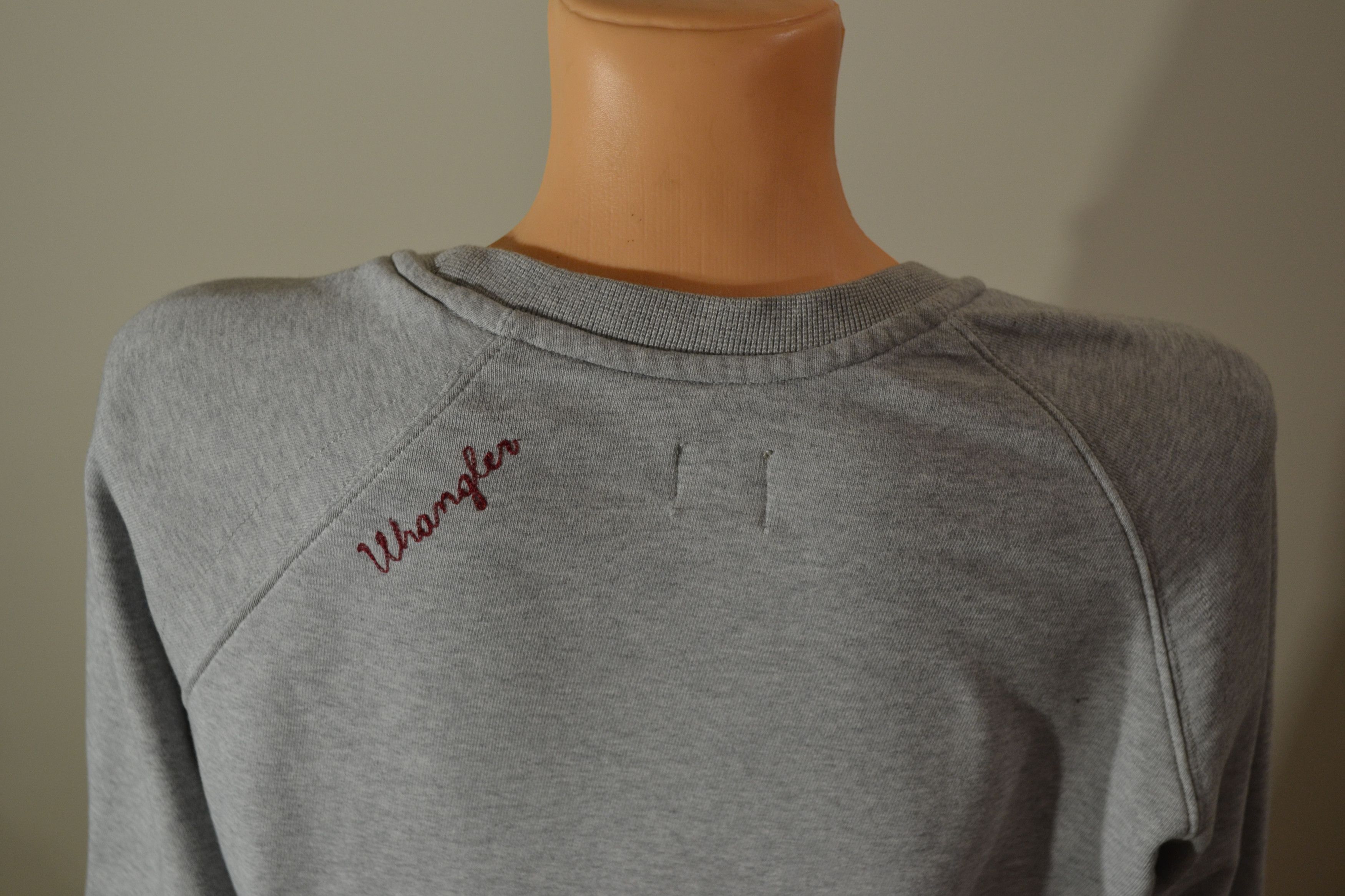 Wrangler Vintage Wrangler Blue Bell Sweatshirt, Logo – Rare 90s Size M / US 6-8 / IT 42-44 - 7 Thumbnail