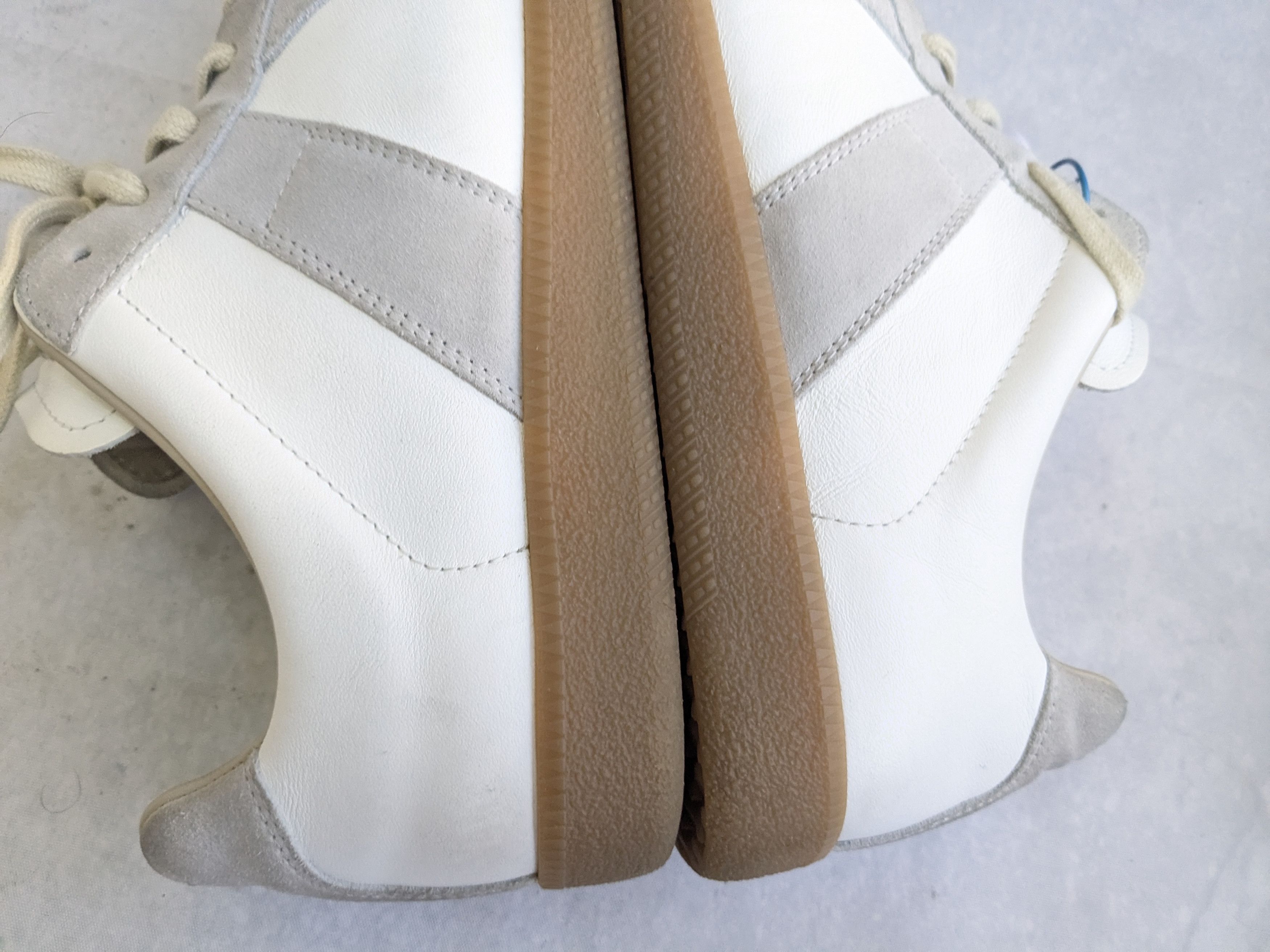 Maison Margiela Maison Margiela GAT Replica Gray White 10.5 43.5 Gum Size US 10.5 / EU 43-44 - 11 Thumbnail
