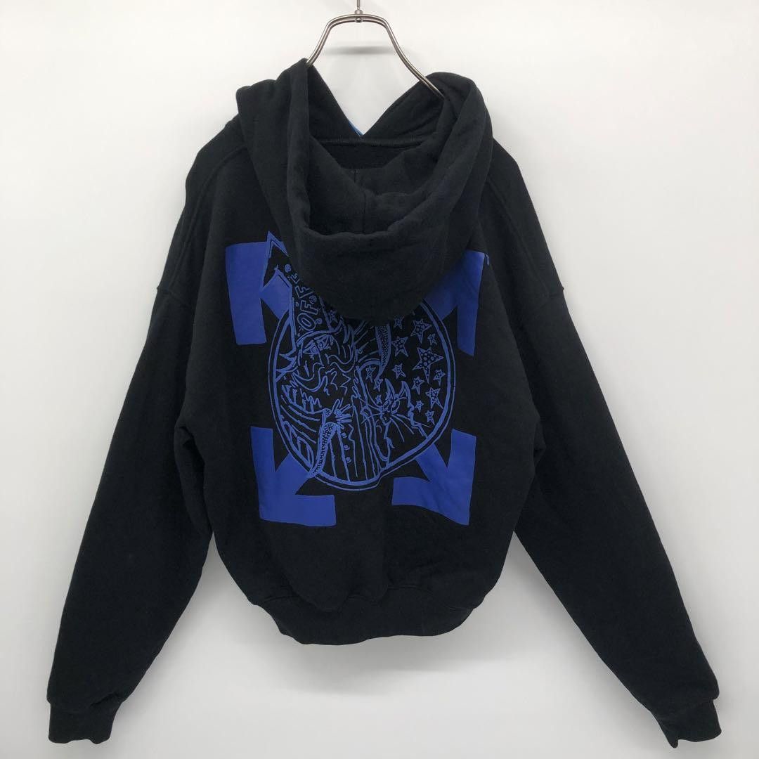 Off white wizard hot sale and cat hoodie