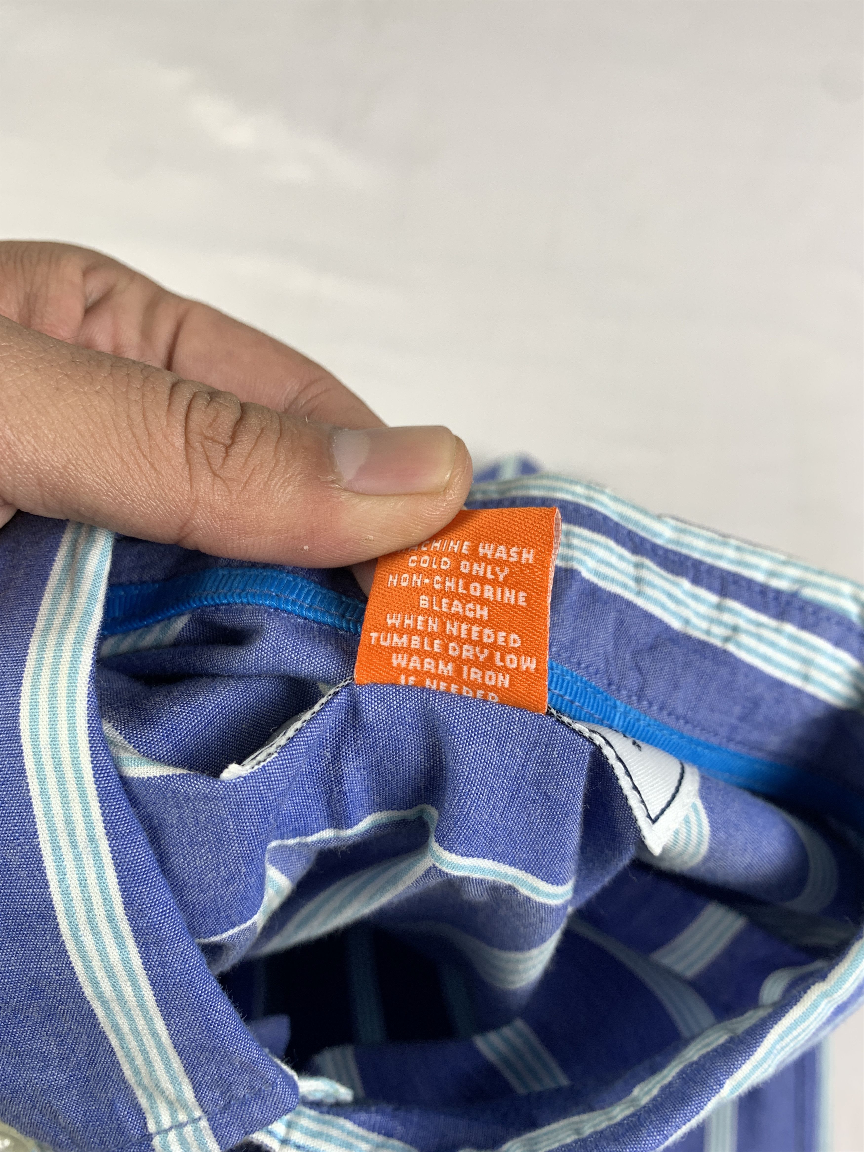Abercrombie & Fitch Abercrombie & Fitch Stripes Pocket Shirt (XL) Size XL / US 12-14 / IT 48-50 - 8 Thumbnail