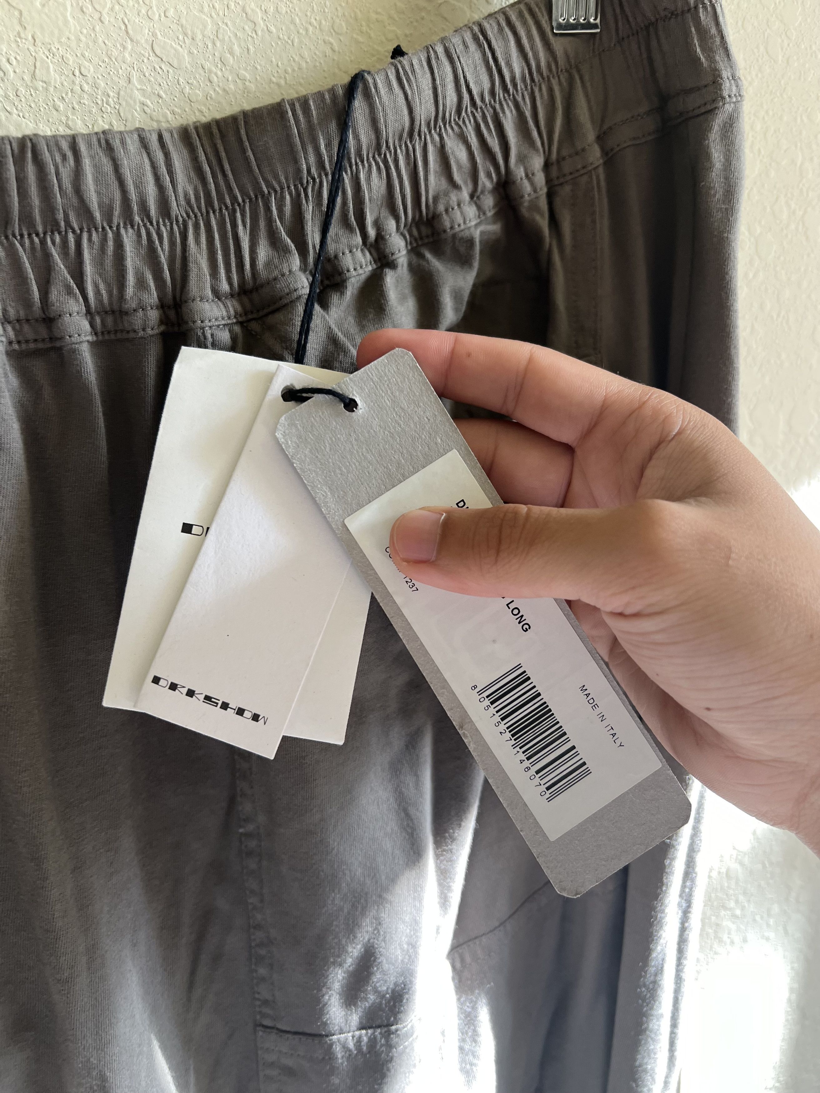 Rick Owens Drkshdw Rick Owens x DRKSHDW US 2XL Drawstring Track Pants Dust Size US 40 / EU 56 - 9 Thumbnail
