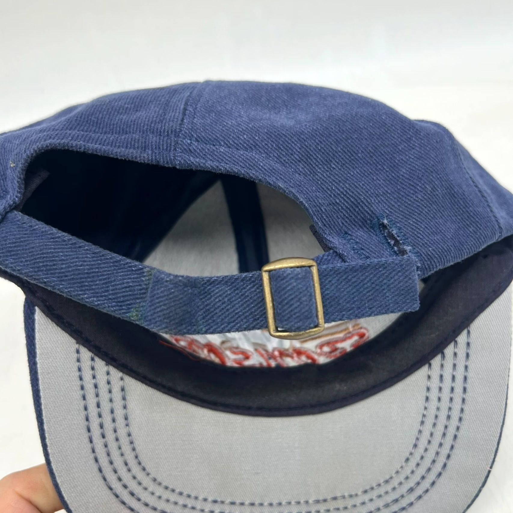 Vintage NRA Friends of Sponsor Trucker Cap Blue Adjustable Baseball Cap Men USA Outdoor Hunting Size ONE SIZE - 7 Thumbnail