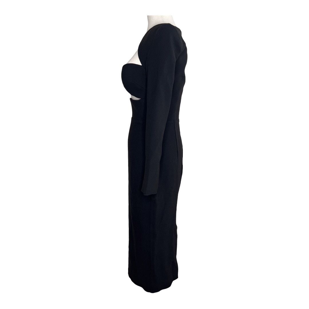 Alex Perry Alex Perry Page Cut Out Midi Long Sleeve Dress Size M / US 6-8 / IT 42-44 - 5 Thumbnail