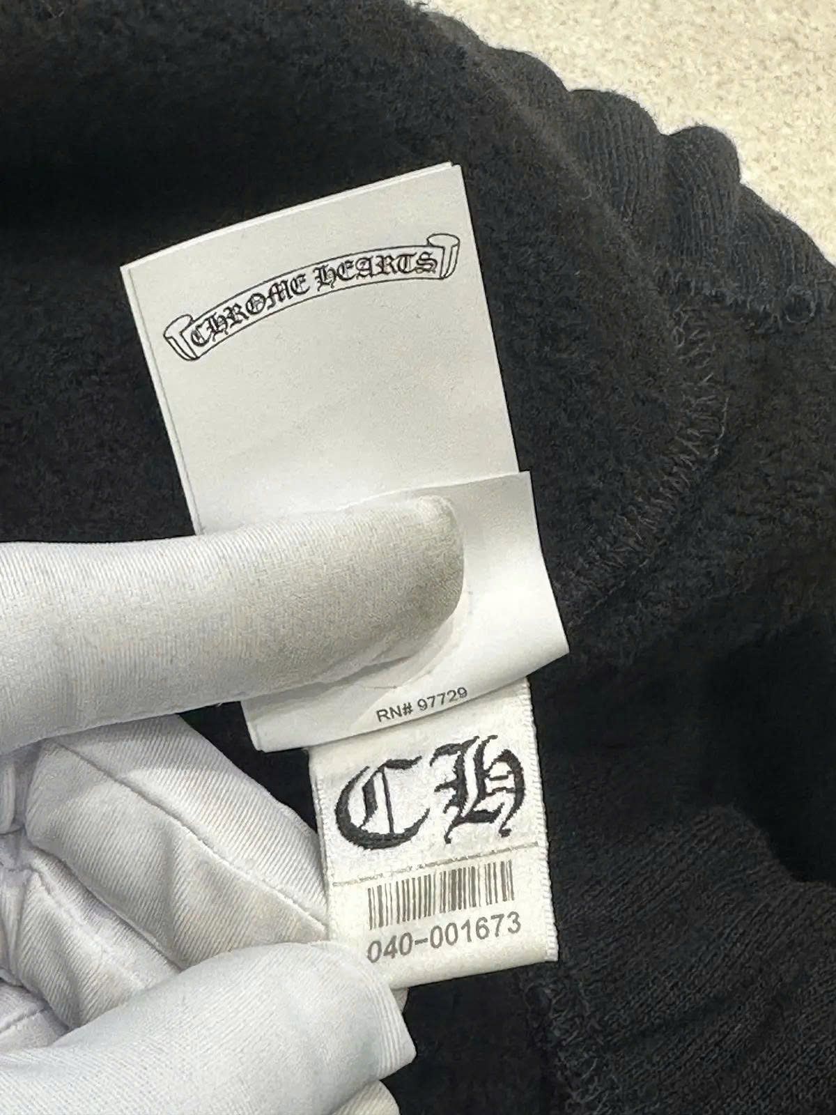 Chrome Hearts CHROME HEARTS PAPER JAM CEMETERY CROSS PATCH BLACK SWEATER Size US M / EU 48-50 / 2 - 10 Thumbnail