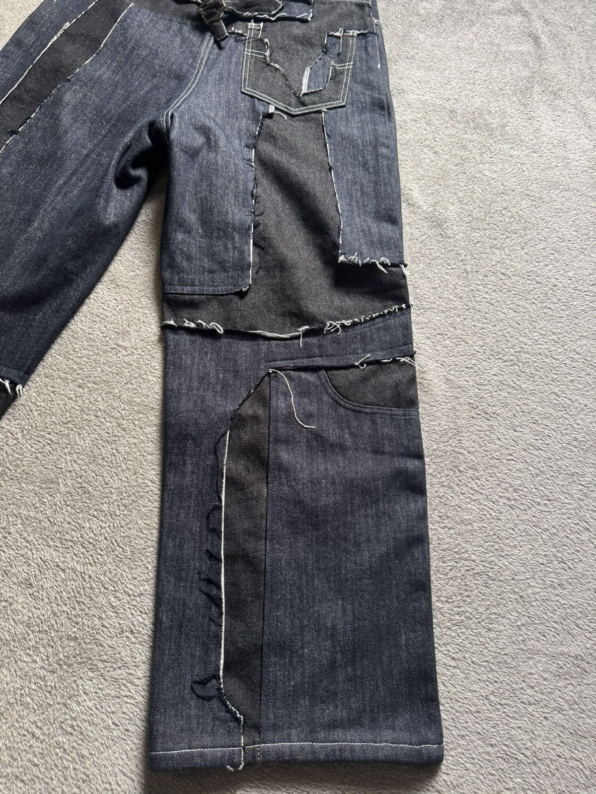 Other Blind/No Plan Raw Edge Remake Jeans Size US 32 / EU 48 - 10 Thumbnail