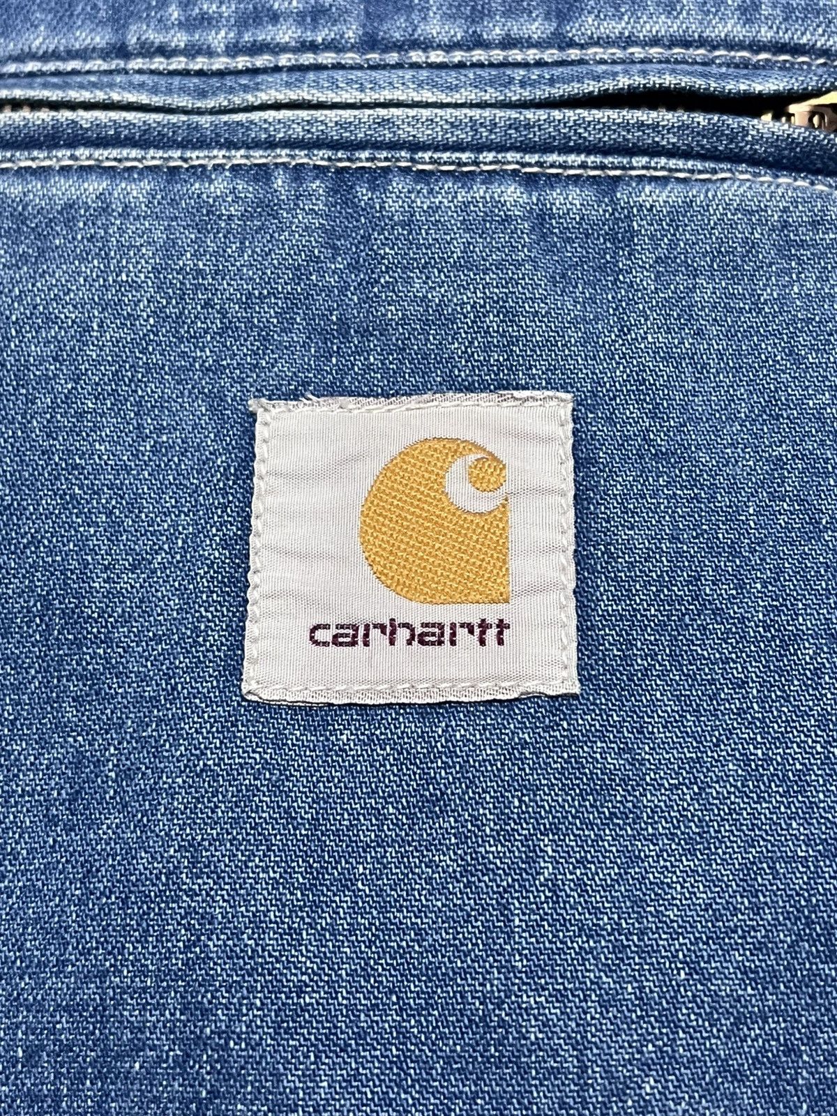 Carhartt Carhartt OG Detroit Jacket blue denim S Size US S / EU 44-46 / 1 - 3 Thumbnail