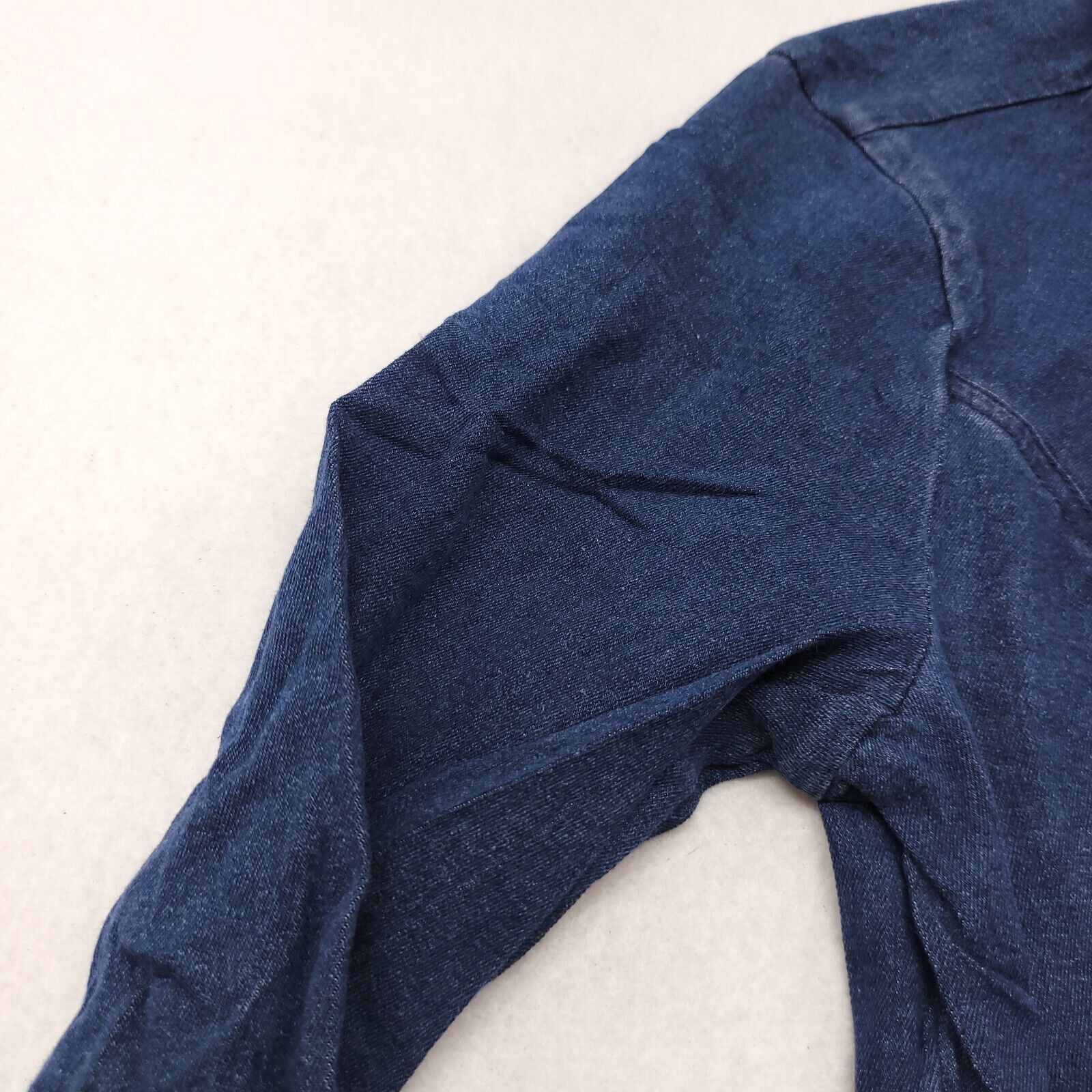 Laura Ashley Laura Ashley Casual Zip Up Denim Jacket Womens Size M Blue Size M / US 6-8 / IT 42-44 - 4 Thumbnail