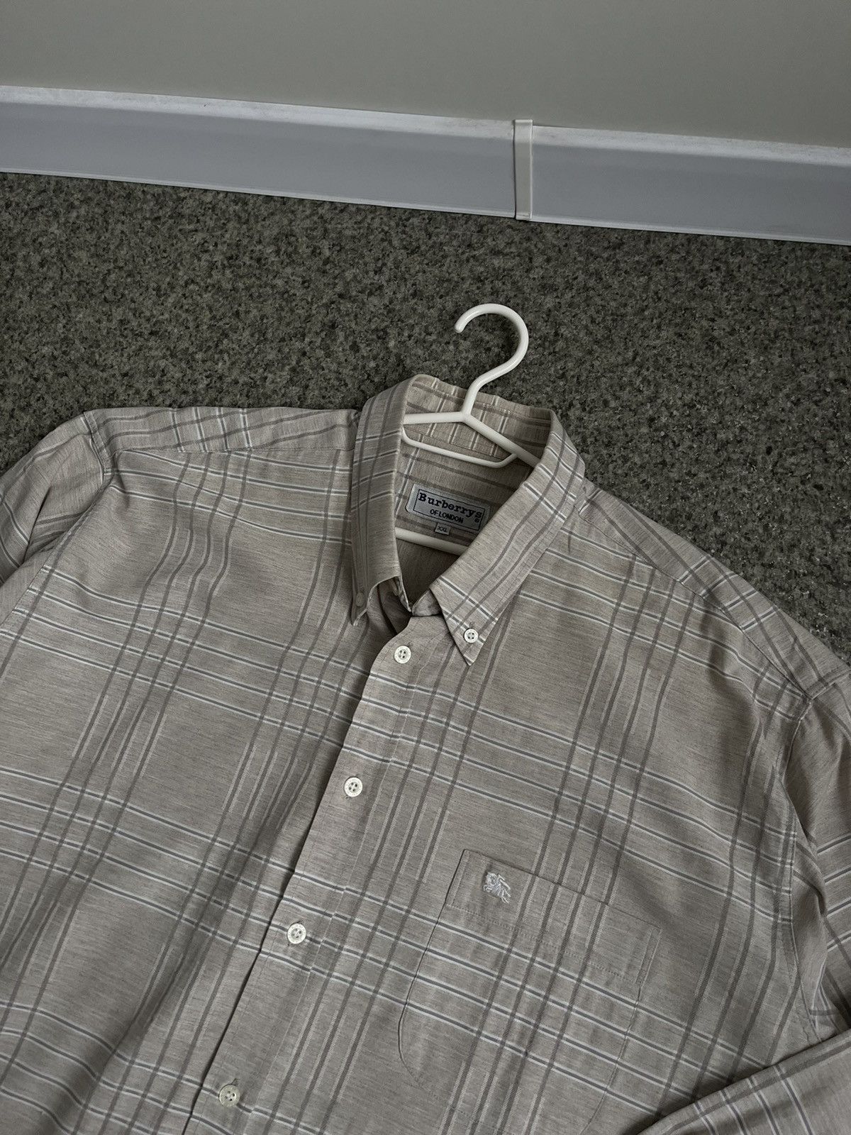 Burberry × Vintage VINTAGE BURBERRY nova check shirt XXL Size US XXL / EU 58 / 5 - 2 Thumbnail