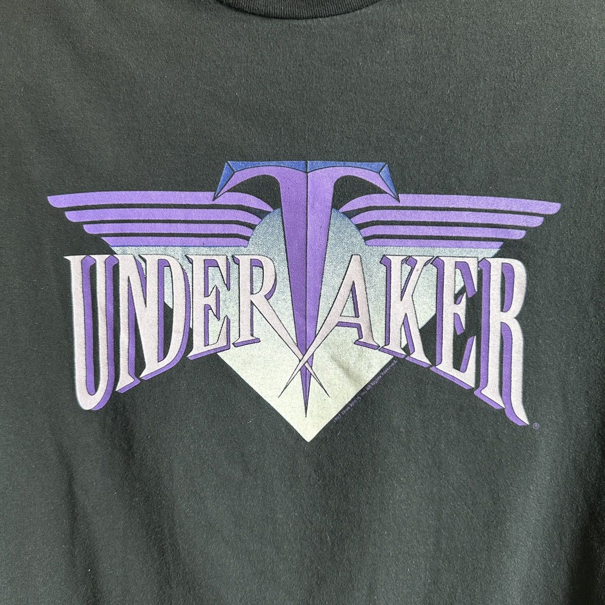 Vintage × WWE × WWF Vintage 1997 Undertaker WWE WWF T-Shirt Size XL Size US XL / EU 56 / 4 - 4 Thumbnail