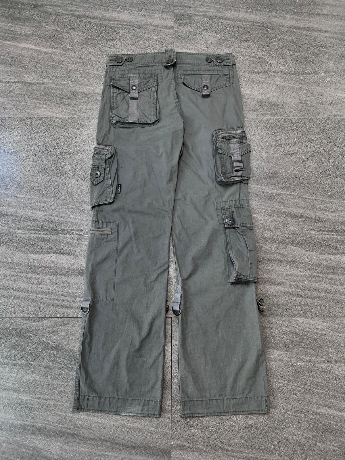 Hysteric Glamour FREE TAX! 90s Bondage Multi Pocket Cargo Pants Size US 31 - 10 Thumbnail