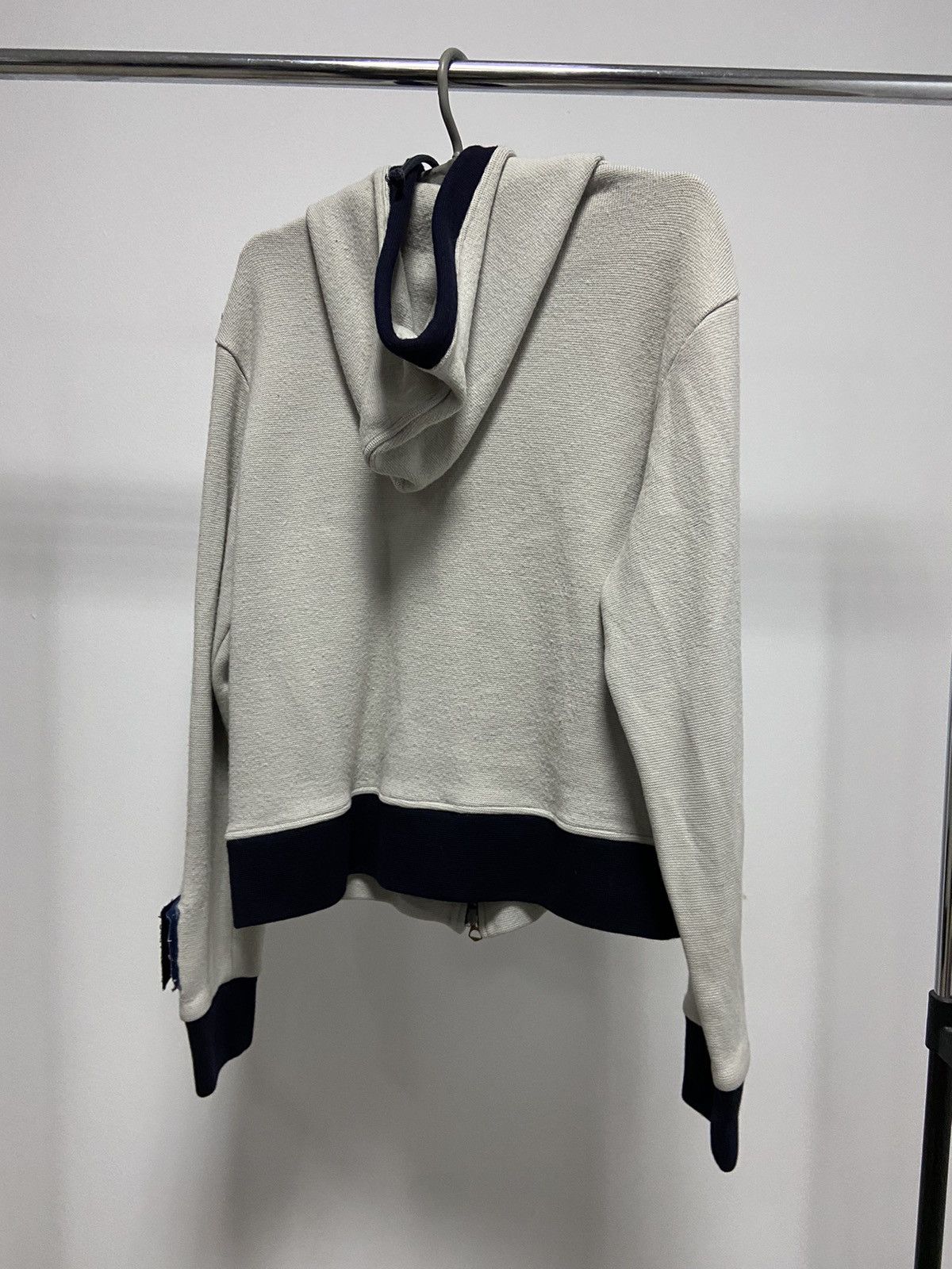 Armani × Vintage Armani logo sleeve Vintage Zip Hoodie Y2K Size US L / EU 52-54 / 3 - 2 Thumbnail