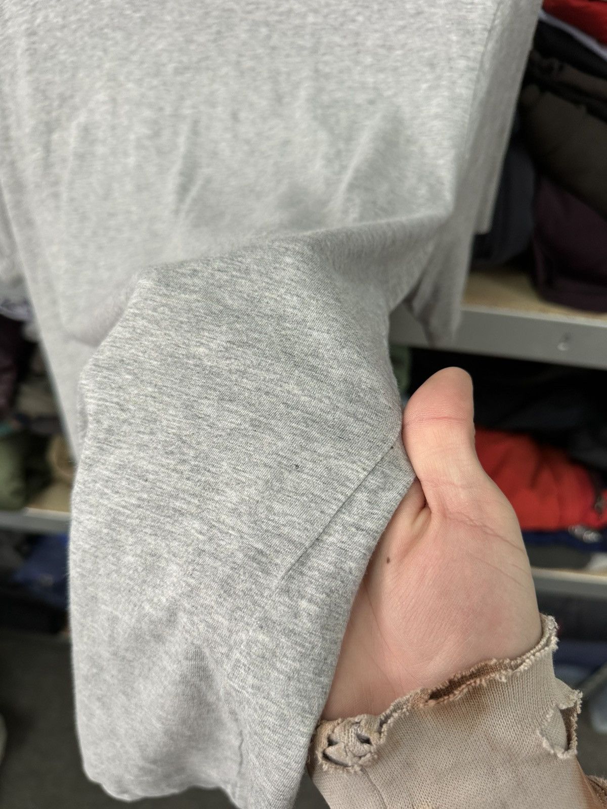 Comme des Garcons SHIRT Comme Des Garçons Shirt Grey T-Shirt Basic Japan Junya Tee Size US L / EU 52-54 / 3 - 20 Thumbnail