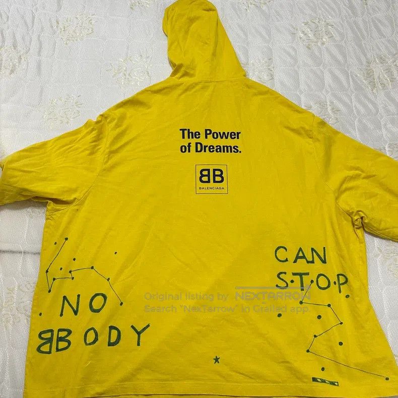 Balenciaga Balenciaga Short Sleeve - Yellow S Size Size US S / EU 44-46 / 1 - 3 Thumbnail