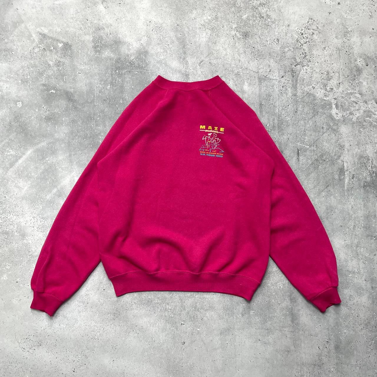 Band Tees Vintage 1985 Maze & Frankie Beverly UK Tour Sweatshirt M Size US M / EU 48-50 / 2 - 1 Thumbnail