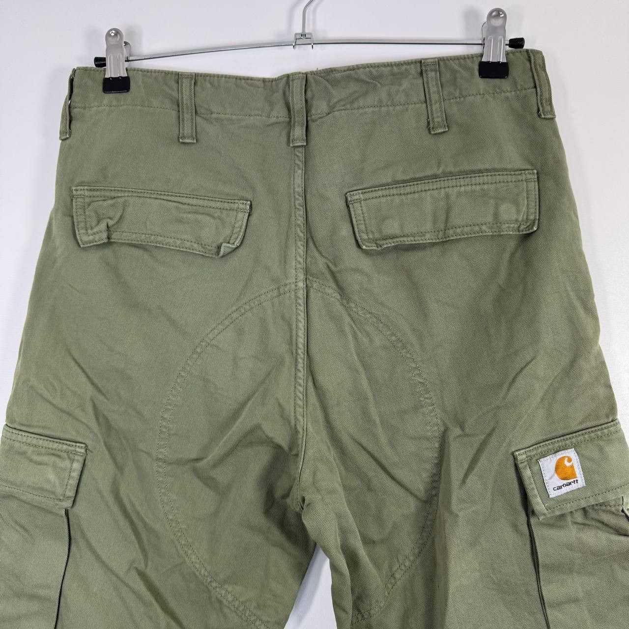 Carhartt Carhartt WIP Regular Cargo Pants Military Workwear 29x32 Size US 32 / EU 48 - 7 Thumbnail