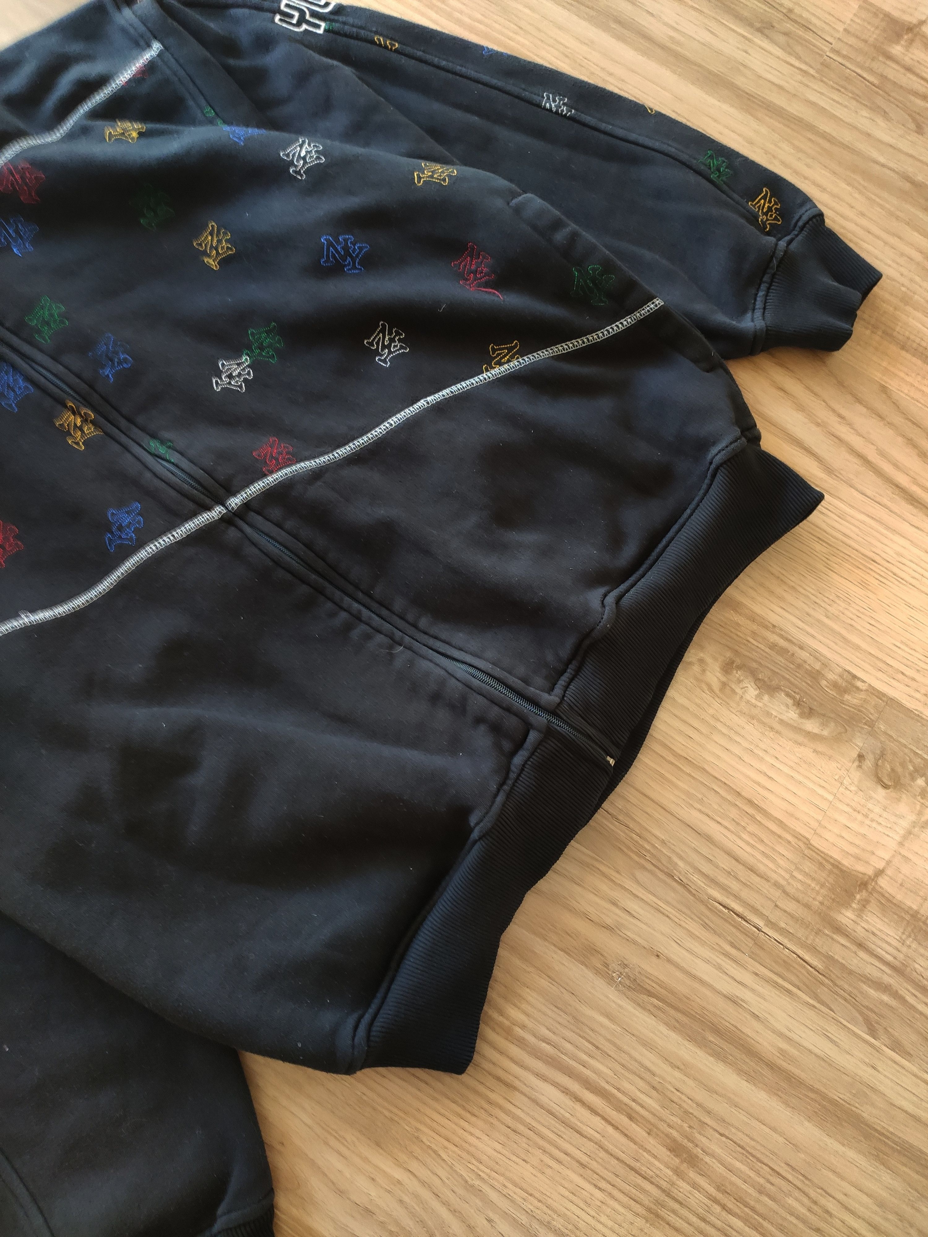 Vintage Vintage New York boxy zip hoodie 90s 80s skate streetwear Size US L / EU 52-54 / 3 - 5 Thumbnail