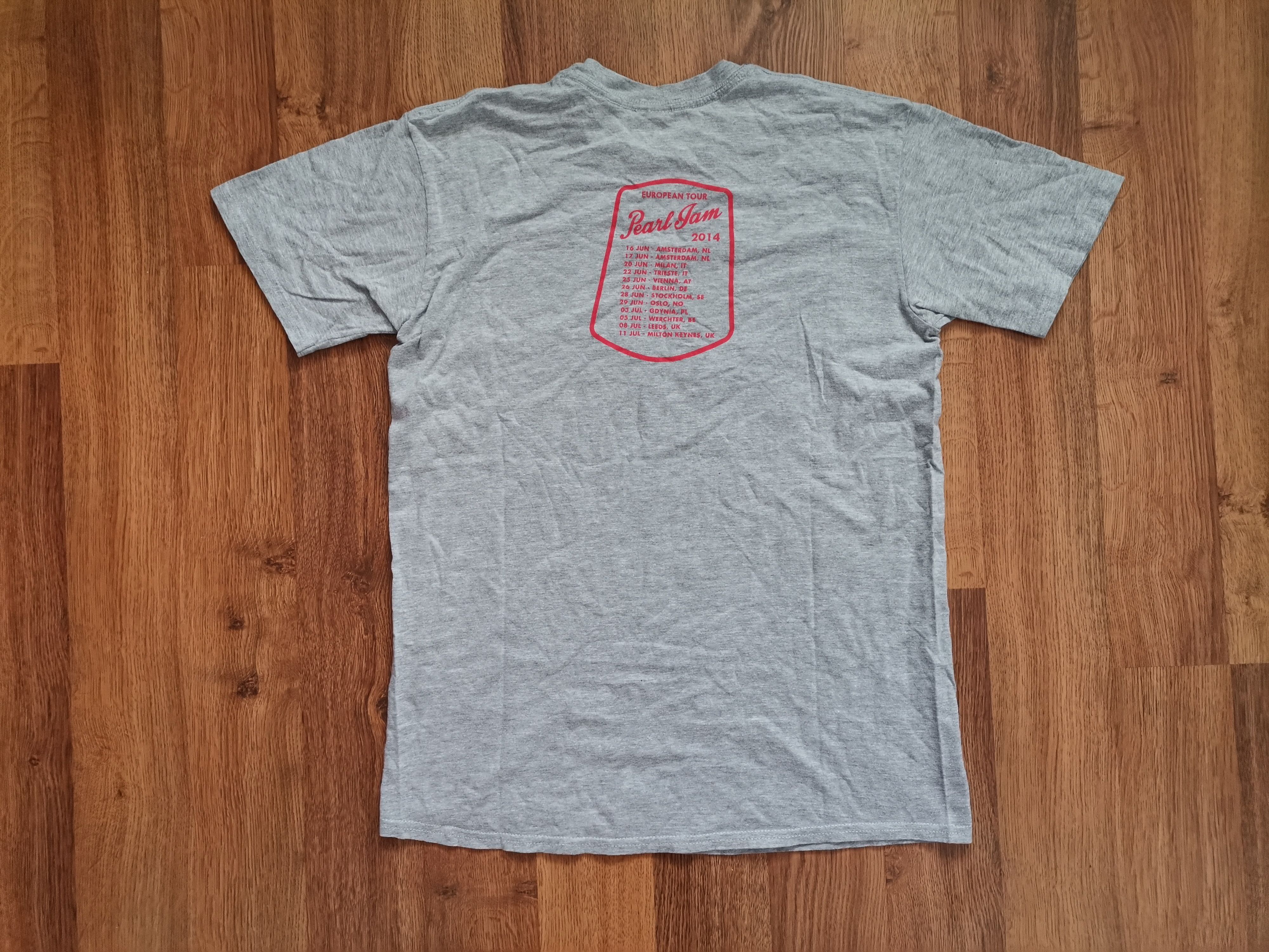 Band Tees × Gildan Gildan Pearl Jam 2014 Tour Tee Size US M / EU 48-50 / 2 - 4 Thumbnail