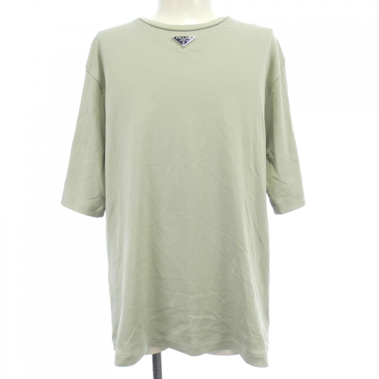 Prada Prada Prada T-shirt Cotton T-Shirts UJN861S232240 DUTY FREE for USA Size ONE SIZE - 1 Thumbnail