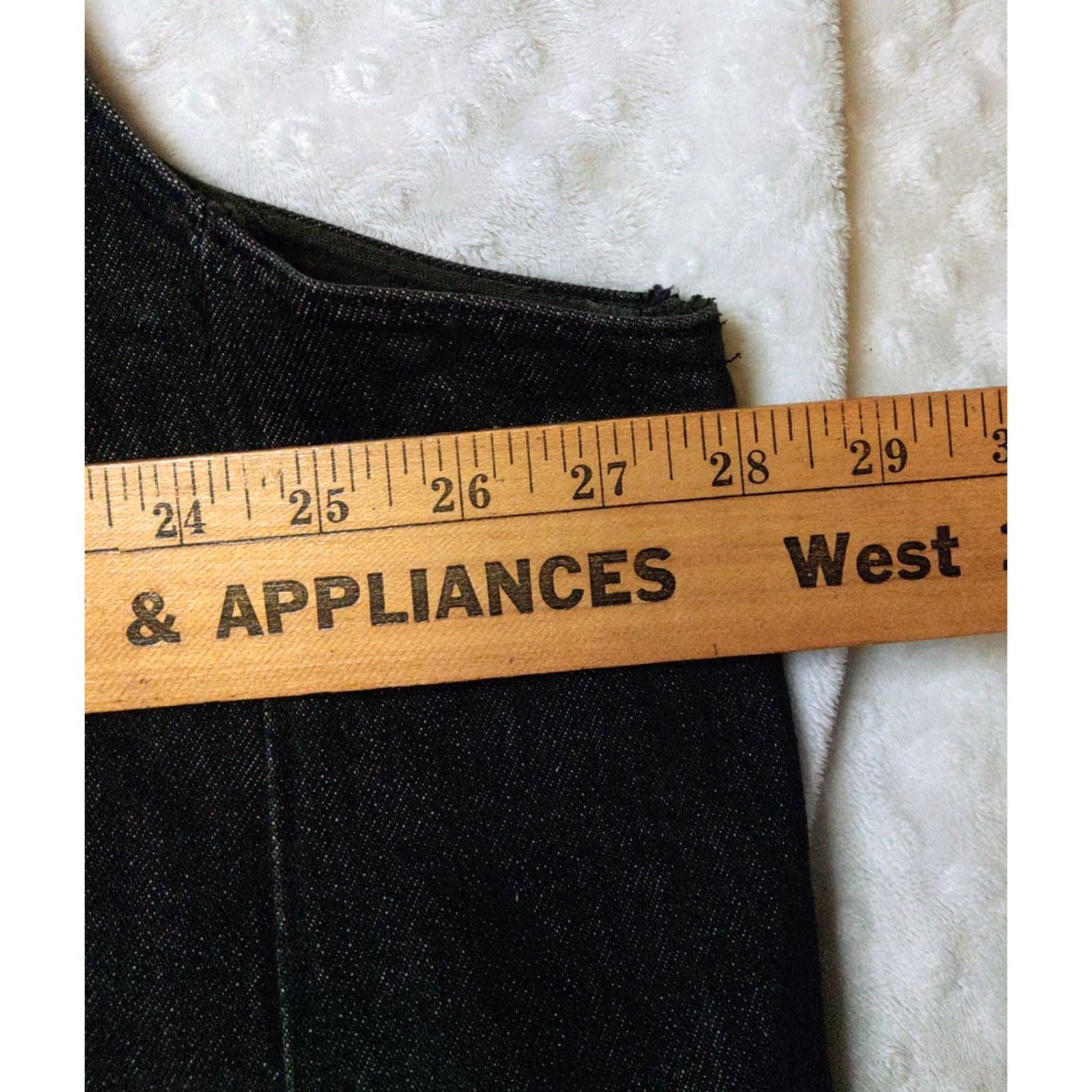 Denime VINTAGE West Cal.45 Vest Dark Denim Snap Down Cowboy Western 3XL Black Mens Vest Western Style Biker 3XL Mens Size US XXL / EU 58 / 5 - 7 Thumbnail