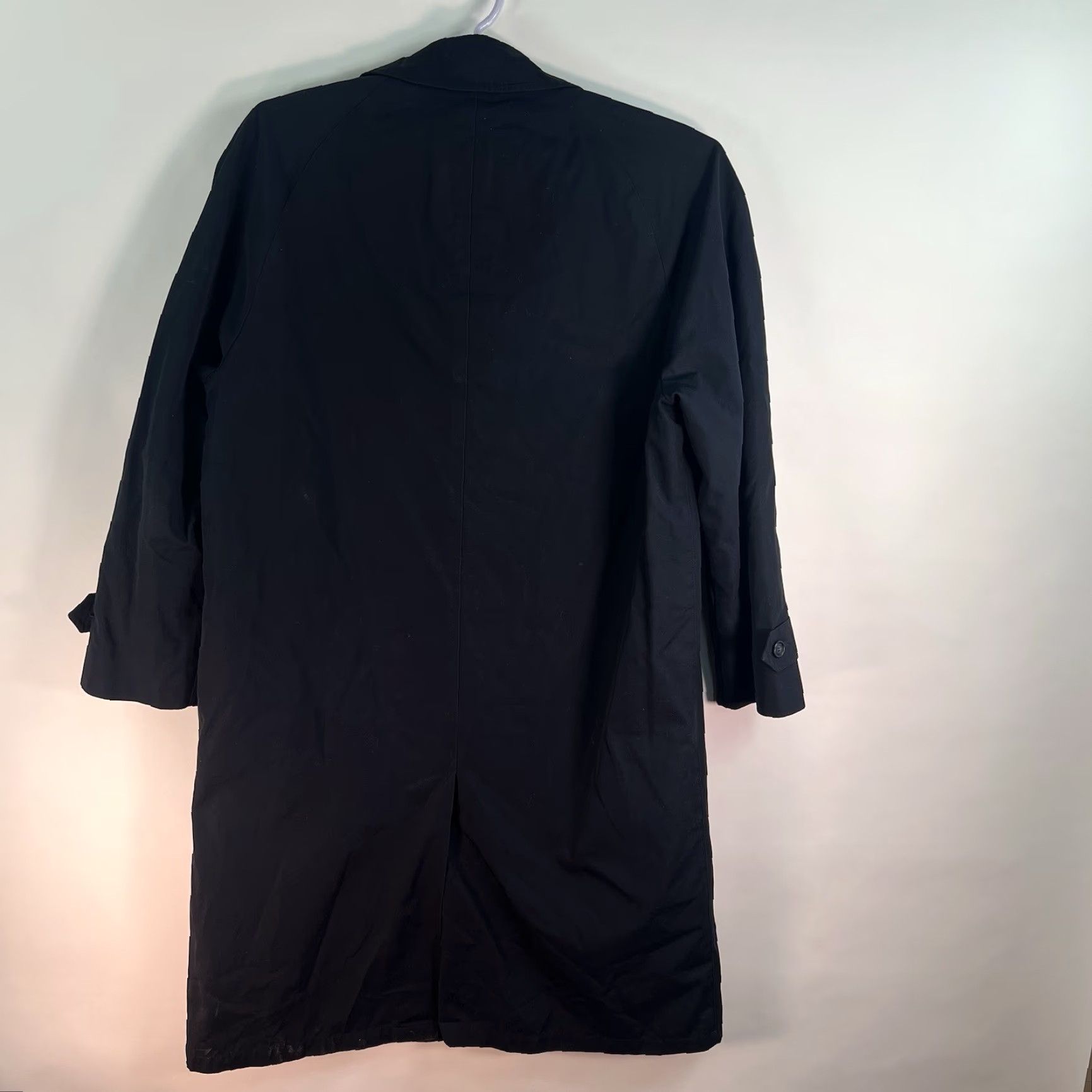 London Fog VINTAGE London Fog Overcoat Lined Removable Black Men’s Size 40 L Size US XXS / EU 40 - 7 Thumbnail