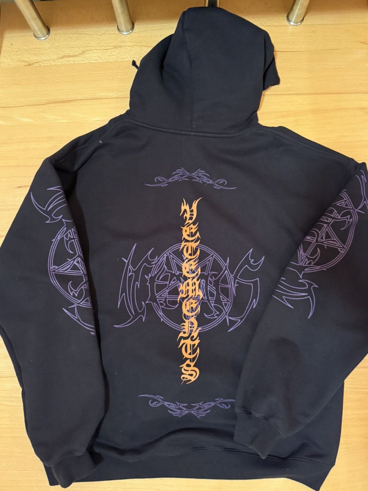 Vetements Vetements VITAL EXISTENCE Hoodie FW 23 Size US M / EU 48-50 / 2 - 2 Thumbnail