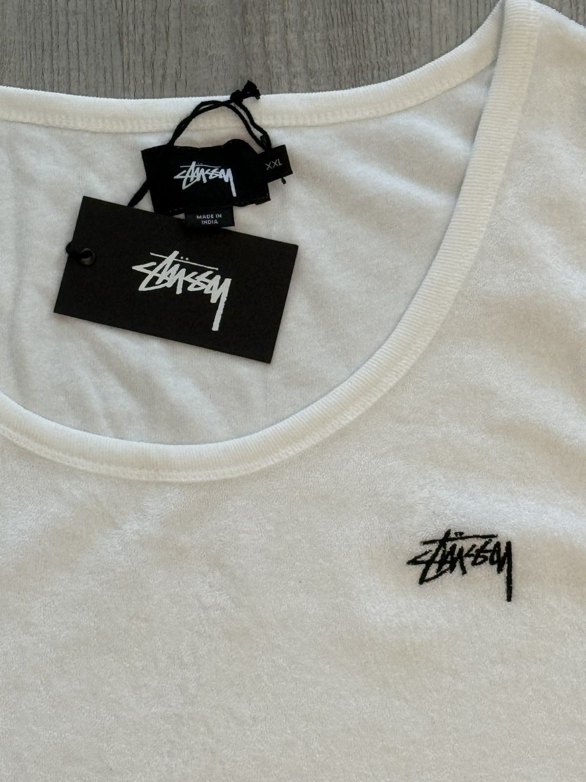 Stussy Stussy OG Terry Logo Tank Top XXL Mens OG DS Size US XXL / EU 58 / 5 - 2 Thumbnail
