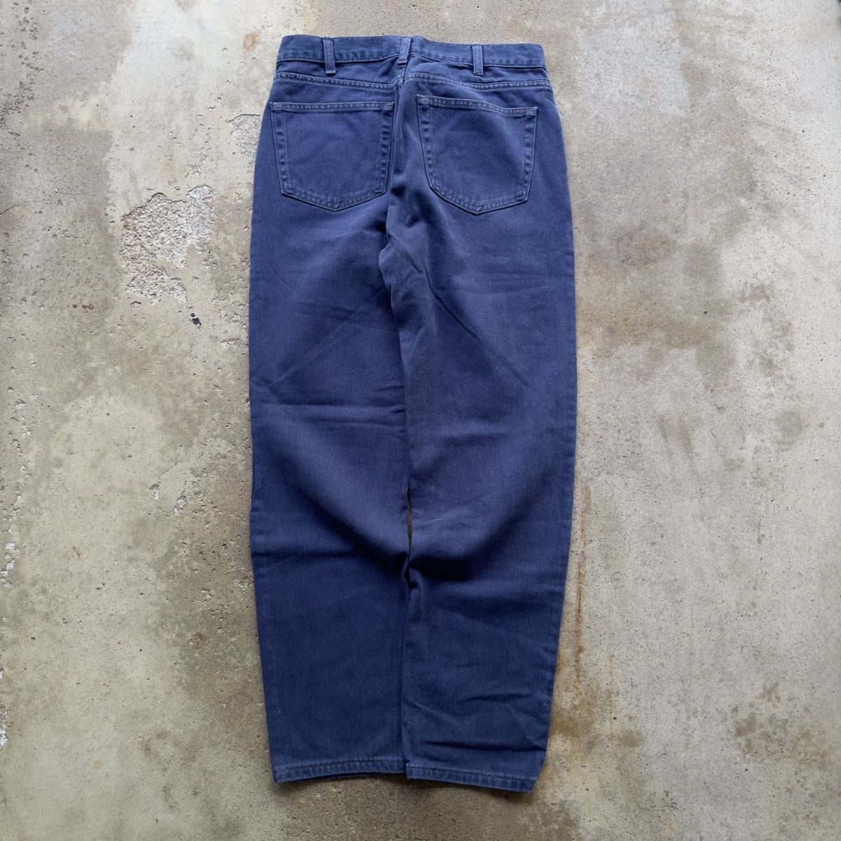 Gap VINTAGE GAP DARK BLUE DENIM SKATER JEANS 31x32 Size US 31 - 2 Thumbnail