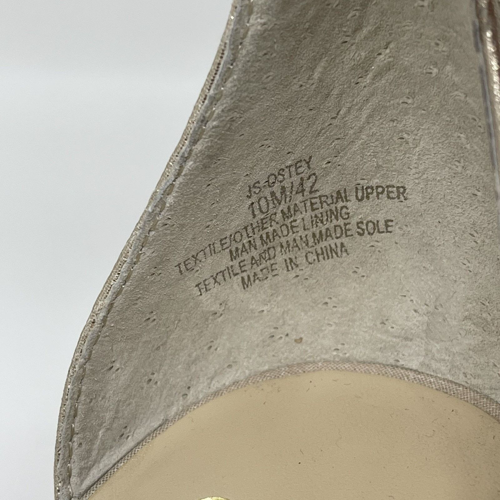 Jessica Simpson Jessica Simpson Ostey Heeled Sandals Womens 10.5 Champagne Size US 10.5 / IT 40.5 - 10 Thumbnail