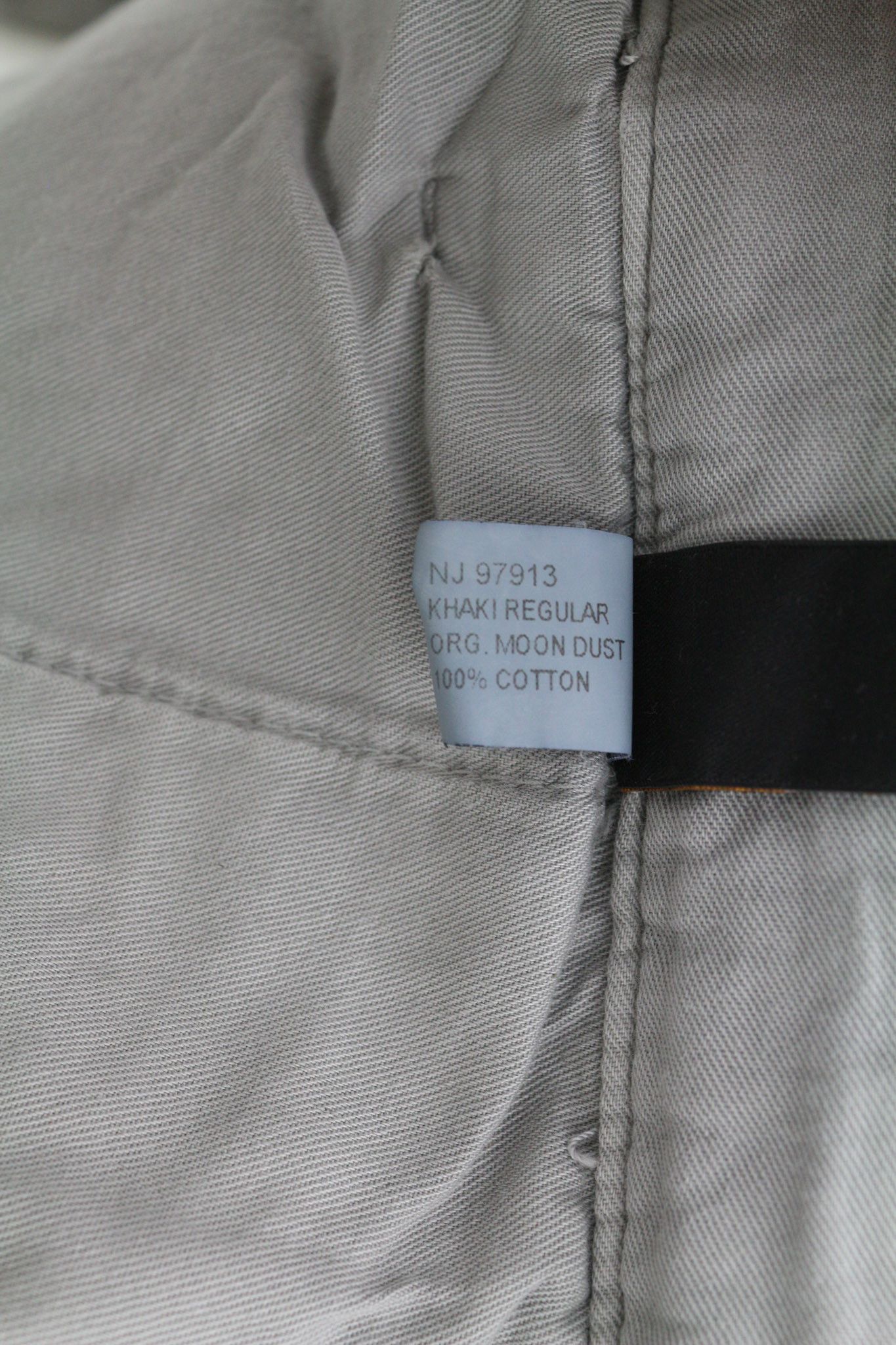 Nudie Jeans KHAKI REGULAR W32/L34 Organic Moon Dust Chino 82567 Size US 32 / EU 48 - 7 Thumbnail