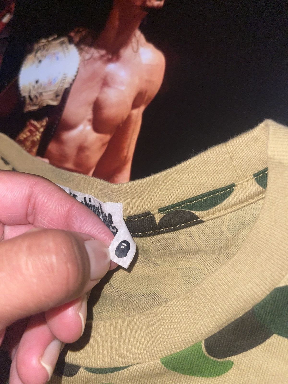 Bape Bape ABC Camo Ape Head One Point Tee (S) Size US S / EU 44-46 / 1 - 8 Thumbnail
