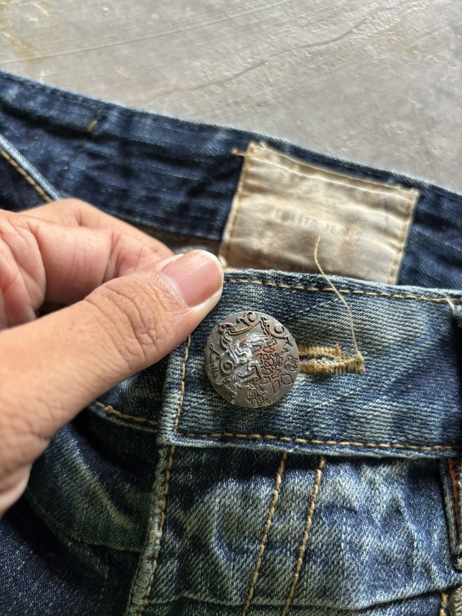 Hysteric Glamour × If Six Was Nine y2k distressed rusty lolita japanese denim Size US 33 - 3 Thumbnail