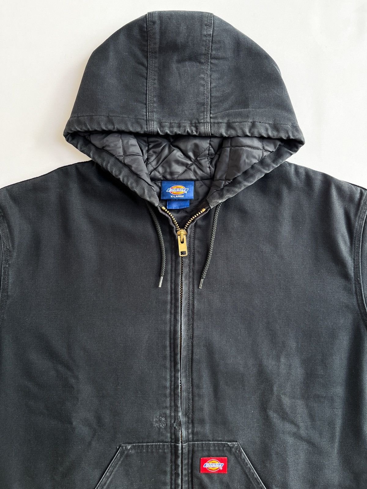 Dickies dickies active jacket black vintage 90s Size US XL / EU 56 / 4 - 2 Thumbnail