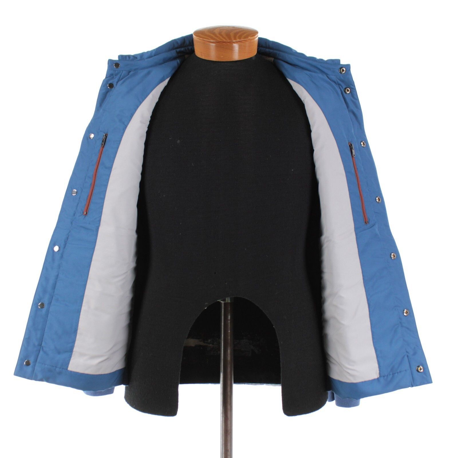 Luciano Barbera Luciano Barbera Jacket Size M US In Blue Polyester / Wool Size US M / EU 48-50 / 2 - 6 Thumbnail