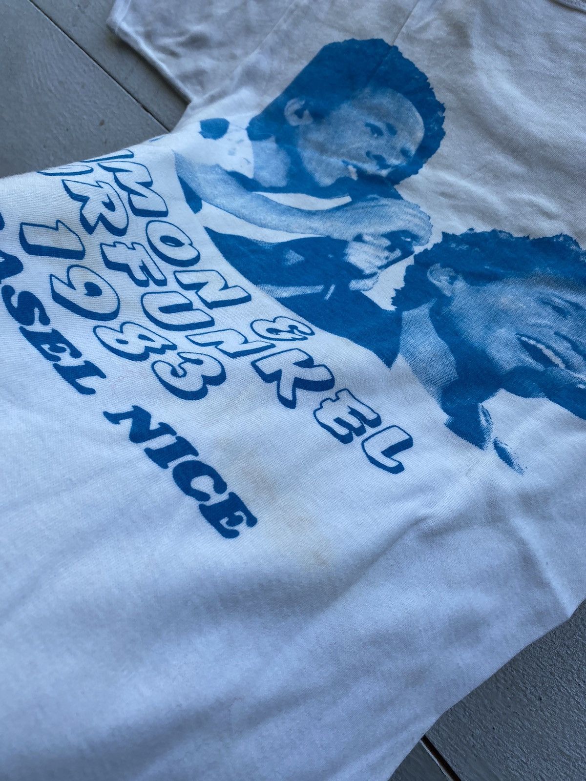Band Tees × Vintage 1983 Simon Garfunkel Live Basel Nice Tour Shirt mens medium Size US S / EU 44-46 / 1 - 10 Thumbnail